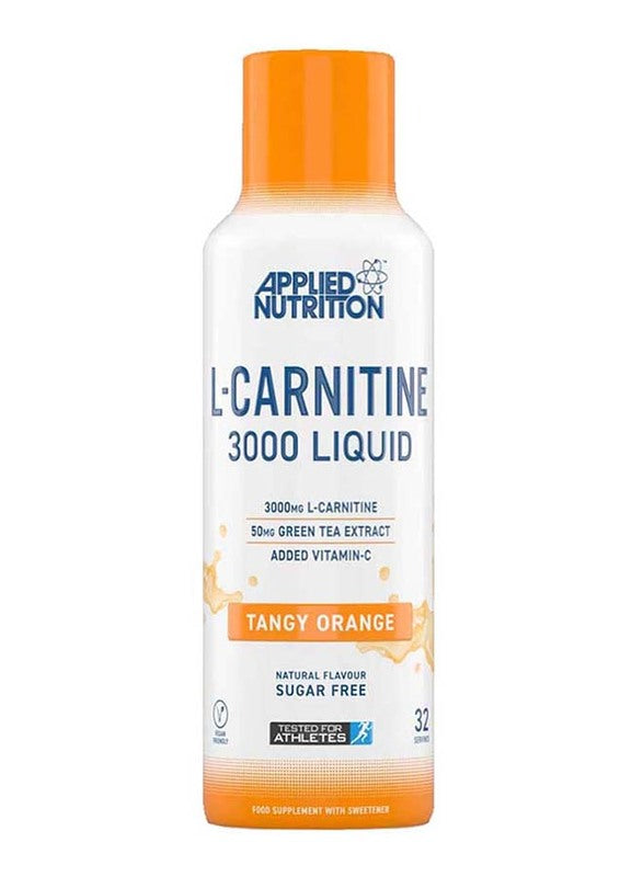 Applied Nutrition L Carnitine Liquid, 3000 mg, 32 Servings, Tangy Orange Applied Nutrition L Carnitine Liquid, 3000 mg, 32 Servings, Tangy Orange